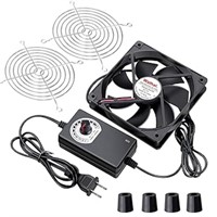 120mm x 25mm AC Powered Computer Fan with AC Plug