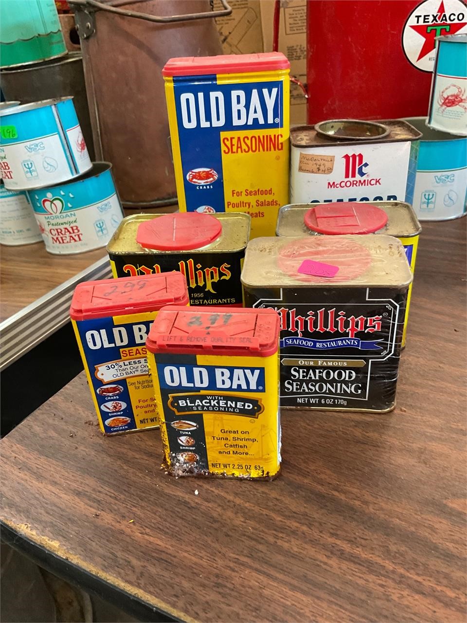 Seafood Seasoning Old Bay Tins