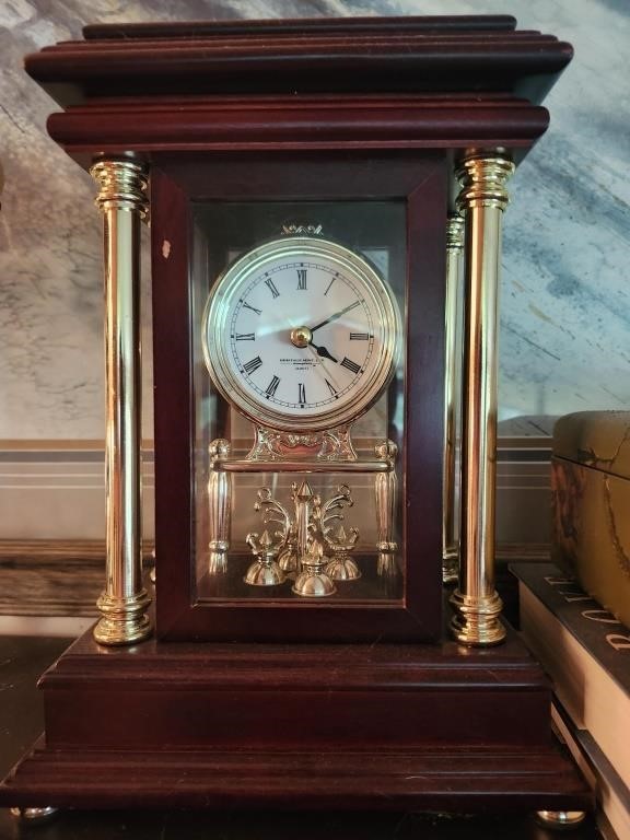 Heritage Mint Timepiece Clock