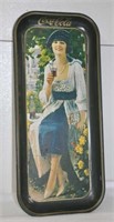 VTG 1973 "Drink Coca-Cola" tin tray