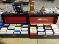 2 CASES COUNTRY/ WESTERN 8-TRACK TAPES