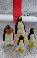 Lot of 4 Penguin Figures