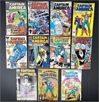 11 Captain America Comic Books