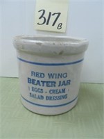 Red Wing Beater Jar - "You Can't Beat The Modern -