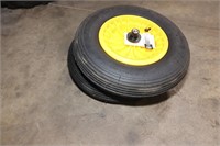 2 Wheelbarrow Tires - 4.8-4-8 - New