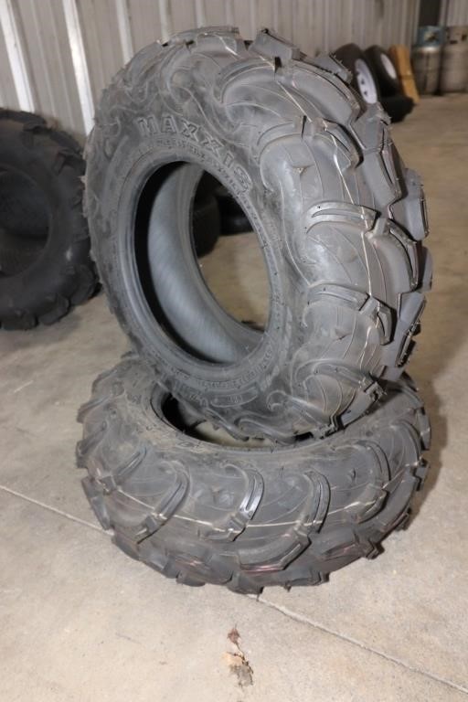 2 Maxis Zilla  ATV Tires  25x8-12    New