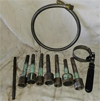 Sockets, Oil Filter Wrench, Misc.