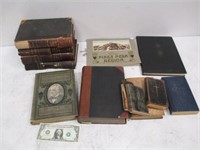 Lot of Vintage & Antique Books - American