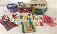 KNITTING NEEDLES, BUTTONS ETC. CRAFTS