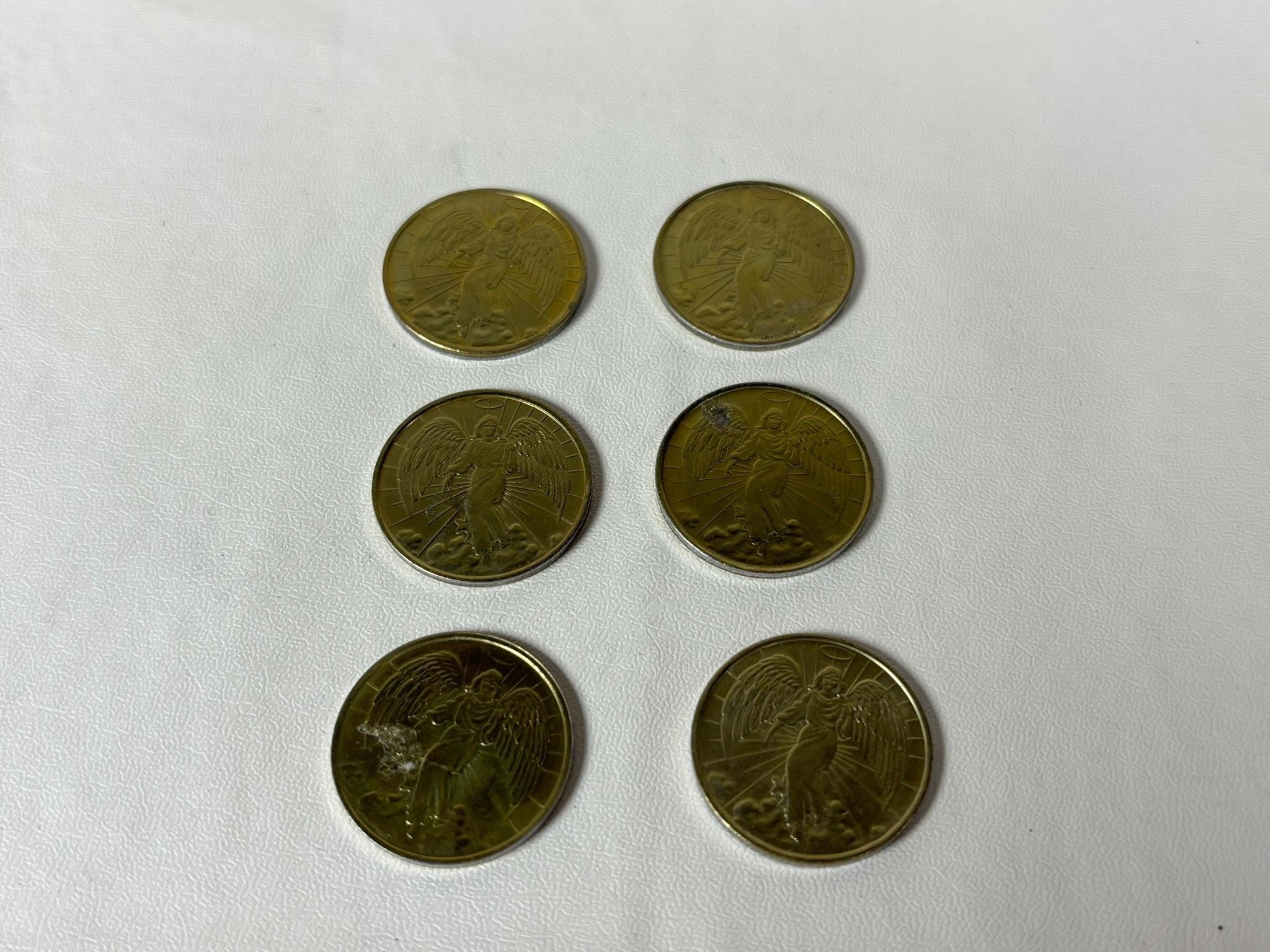 Token Coins Qty 6