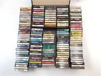 Collection Of Cassette Tapes Music