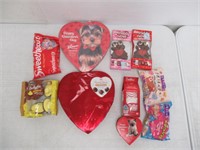 Lot of Assorted Valentines Candy