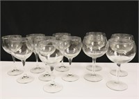 11pc Libbey Citation Wine Glasses