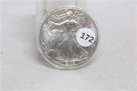 2002P American Silver Eagle