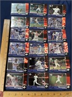 1997 baseball card lot postseason headliners