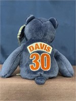 Davis Broncos Pro football teddy bear