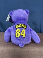 Randy Moss Vikings Pro football teddy bear