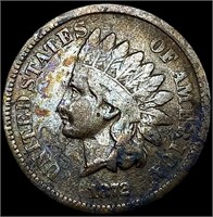 1872 Indian Head Cent CLOSELY UNCIRCULATED