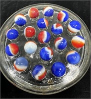 Vitro All-Reds Marbles Mint
