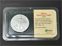 2010 Uncirculated American Eagle Silver Dollar