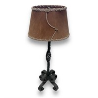 WROUGHT IRON LAMP