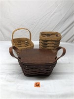 Longaberger Baskets & Samuel Peterson Basket