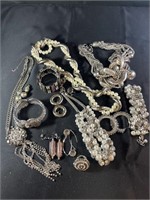 Silver Metals Fashion Jewelry