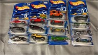 14 Hotwheel Cars on Cards