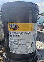 (2) 5 Gallon CAT DEO-ULS 15W 40 Engine Oil - New