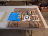 Rugs, Window Tape, Tag Holder, Brushes