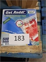 500ct reclosable freezer bags 7x8”