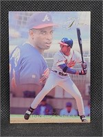 1993 Fleer #10 Deion Sanders Baseball Card