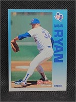 1992 Fleer #1 of 24 Nolan Ryan Baseball Card