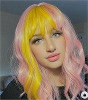 pink and yellow Hair , new
