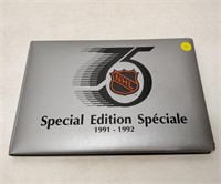 special edition 1991-1992 hockey album