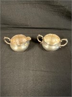 Reed & Barton Sterling creamer and