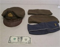 Lot of Vintage Military Hats