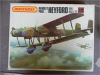 Vintage Matchbox Heyford PK-605 Airplane Model