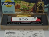 ATHEARN GP35 PR SOO LINE SWITCHER LOCO HO SCALE