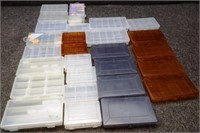 (28) Divided Storage Containers & Tote