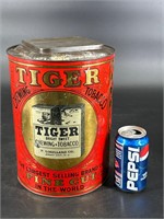 BRIGHT TIGER CHEWING TOBACCO 5 CENT BAGS STORE CAN