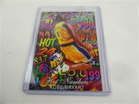 Hot Numbers Kobe Bryant Card