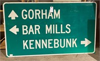 "Town Road Sign" "Gorham"