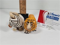 Artesania Rinconada Zebra & Tiger