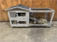 Large cage great shape for rabbits or chickens