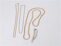 Costume Gold Filled Necklaces & Watchband