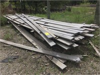 (25+/-) 1"X4" 14' LONG & ASSORTED LUMBER