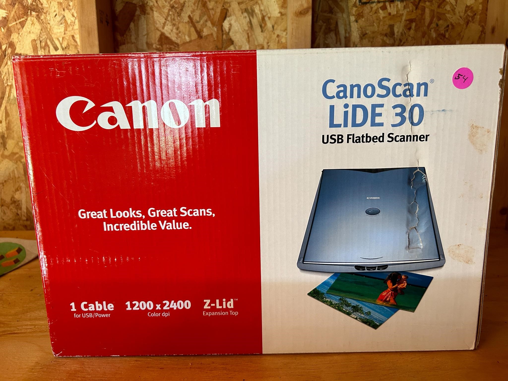 Canon USB Flatbed Scanner