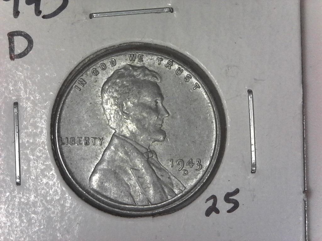 1943-D Lincoln Wheat Cent