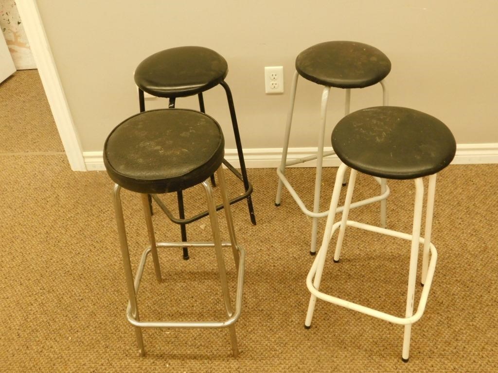 4 Bar stools 27 in tall